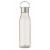 RPET fles met PP dop (600 ml) transparant