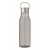 RPET fles met PP dop (600 ml) transparant grijs