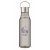 RPET fles met PP dop (600 ml) transparant grijs