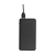 Boru Bamboo RCS Recycled ABS Powerbank Wireless Charger zwart
