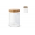 Canister glas & bamboe 900ml 