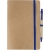Gerecycled kartonnen notitieboekje (A5) Theodore kobaltblauw