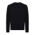 Iqoniq Etosha lichtgewicht gerecycled katoen sweater zwart