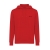Iqoniq Rila lichtgewicht gerecycled katoen hoodie rood