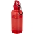 Oregon 400 ml waterfles van RCS-gecertificeerd gerecycled plastic met karabijnhaak rood