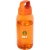 Bebo 500 ml waterfles van gerecycled plastic oranje