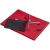 Pieter GRS ultralichte en sneldrogende handdoek 50 x 100 cm rood