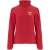 Artic fleece damesjack met volledige rits rood