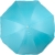 190T polyester parasol Elsa lichtblauw
