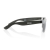 Gleam RCS zonnebril met gerecycled PC spiegelglas zwart