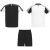 Juve unisex sportset wit/zwart