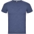 Fox herenshirt met korte mouwen Heather Denim Blue