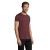 REGENT heren t-shirt 150g heather oxblood