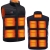 SCX.design G01 verwarmde bodywarmer met powerbank zwart