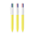 BIC® 4 Colours® balpen wit/geel