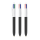 BIC® 4 Colours® balpen wit/zwart