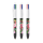 BIC® 4 Colours® balpen wit/zwart