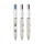 BIC® 4 Colours Shine balpen Wit/metalllic zilver