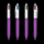 BIC® 4 Colours Shine balpen Wit/metallic paars