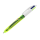 BIC® 4 Colours Fluo balpen Doorzichtig geel