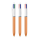 BIC® 4 Colours Shine balpen + Lanyard Wit - roségoud