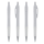 BIC® Intensity® Gel Clic Wit / Wit / Zwarte Inkt