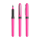 BIC® Grip Roller Roze - chroom - zwarte inkt