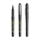 BIC® Grip Roller Zwart / chroom / zwarte inkt