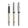 BIC® Grip Roller Grijs - chroom - zwarte inkt