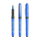 BIC® Grip Roller Lichtblauw - chroom - zwarte inkt