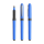 BIC® Grip Roller Lichtblauw - chroom - zwarte inkt