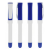 BIC® XS Finestyle Wit - donkerblauw - blauwe inkt