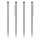 Sleek Stylus Matt pen zilver