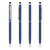 Sleek Stylus Matt pen blauw