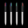 BIC® 4 Colours Glacé with Lanyard Zwart - zilveren glacé