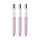 BIC® 4 Colours Glacé with Lanyard Pink Glacé - Wit