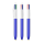 BIC® 4 Colours Glacé with Lanyard Blue Glacé - Wit