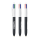 BIC® 4 Colours Wood Style Wit - zwart hout