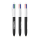 BIC® 4 Colours Soft with Lanyard Wit - Zwart zacht