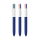 BIC® 4 Colours Soft with Lanyard Wit - marineblauw zacht