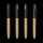 BIC® 4 Colours Wood Style with Lanyard Zwart - natuurlijk hout