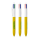 BIC® 4 Colours Wood Style with Lanyard Wit - geel hout