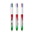 BIC® 4 Colours® Flags Collection + lanyard Rood - zilver - groen