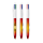 BIC® 4 Colours® Flags Collection + lanyard Rood - geel - rood