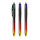 BIC® 4 Colours® Flags Collection + lanyard Zwart - Zwart - Rood - Geel