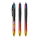 BIC® 4 Colours® Flags Collection + lanyard Zwart - Zwart - Rood - Geel