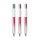 BIC® 4 Colours® Bicolor Roze/Zilver