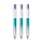 BIC® 4 Colours® Bicolor Turkoois/Zilver