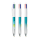BIC® 4 Colours® Bicolor Turkoois/Zilver