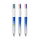 BIC® 4 Colours® Bicolor blauw/zilver